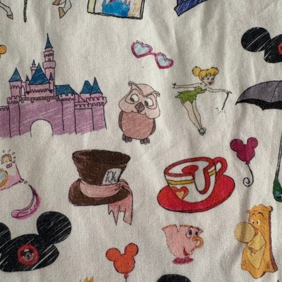 Pistol and Arrow Handmade Disney Print Magic Kingdom Dress Size 3 - Picture 4 of 8